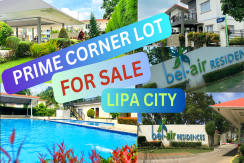 Corner Lot for Sale in Bel-Air Residences